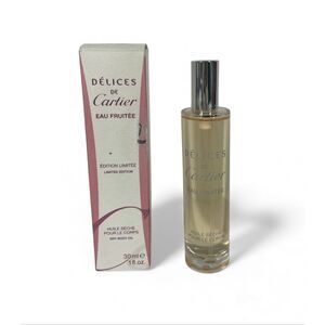 Cartier Délices Eau Fruitée Dry Body Oil 30ml Limited Edition Unused